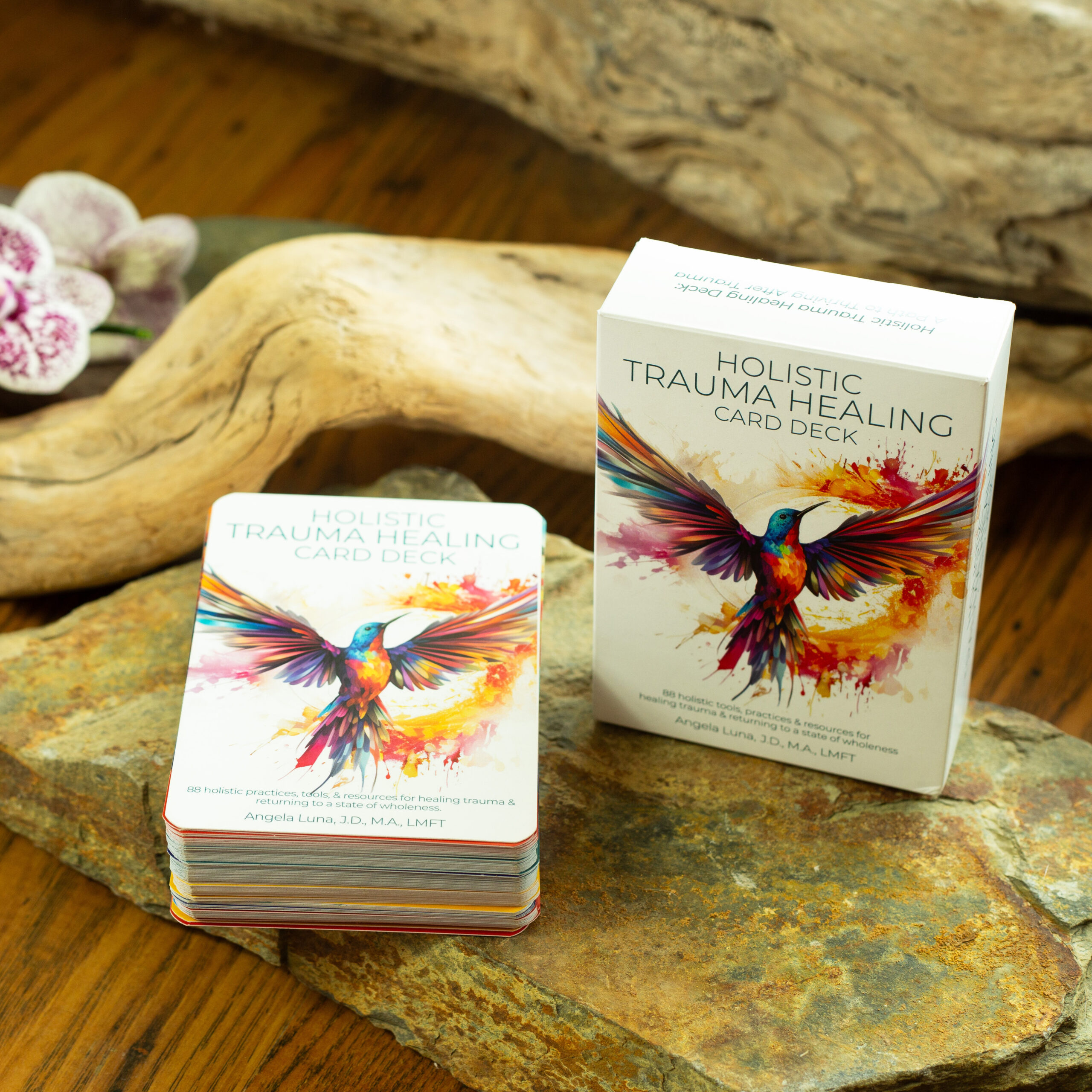 the holistic trauma healing card deck 