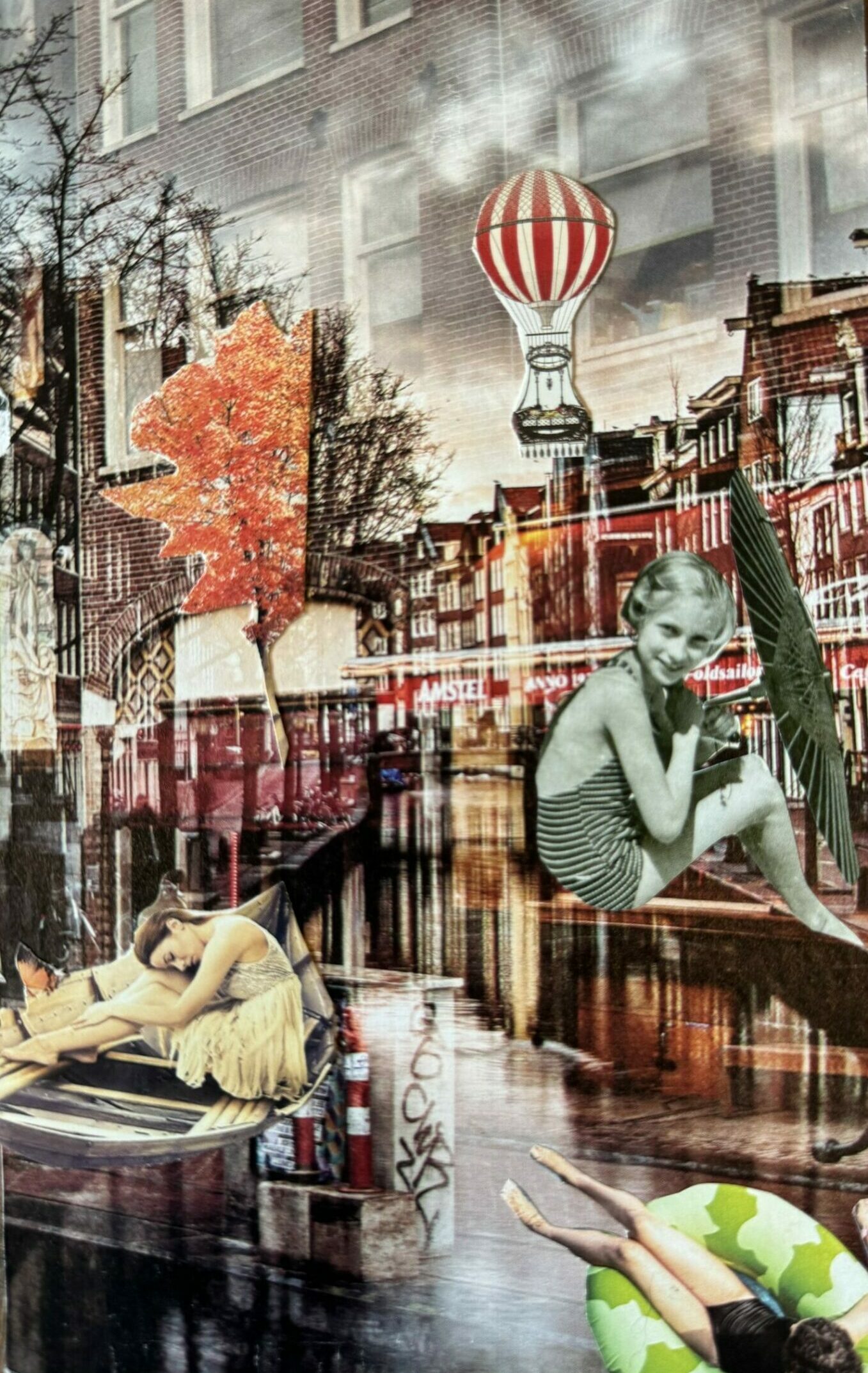 Dream visions with Soul Collage